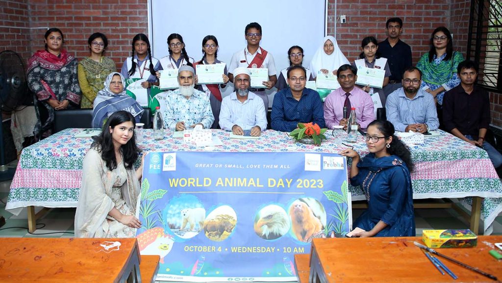 Bangladesh Marks World Animal Day with Solemnity, Coordinated by Probha Aurora